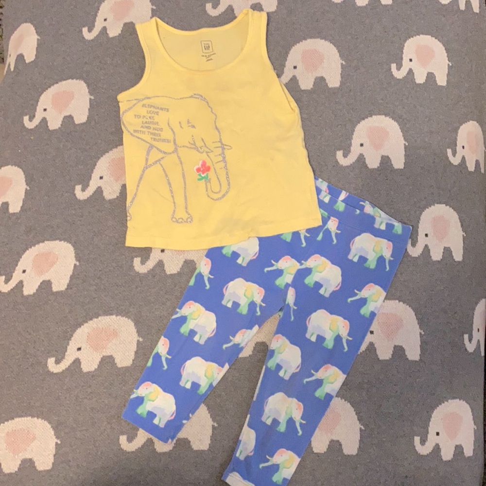Baby gap girl set